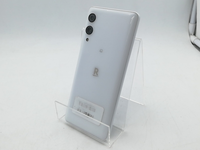 【中古】Wiko 楽天モバイル 【SIMフリー】 Rakuten Hand 5G ホワイト 4GB 128GB P780【柏】保証期間１ヶ月【ランクB】