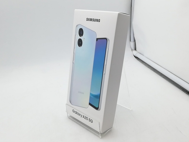 【未使用】SAMSUNG docomo 【SIMフリー】 Galaxy A25 5G ライトブルー 4GB 64GB SC-53F【柏】保証期間３ヶ月