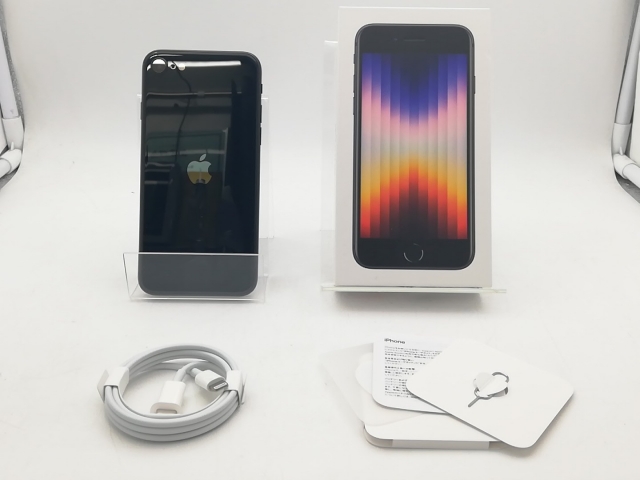 【中古】Apple 国内版 【SIMフリー】 iPhone SE（第3世代） 128GB ミッドナイト MMYF3J/A【柏】保証期間１ヶ月【ランクB】_6