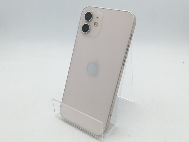 【中古】Apple docomo 【SIMロック解除済み】 iPhone 12 128GB ホワイト MGHV3J/A【柏】保証期間１ヶ月【ランクC】