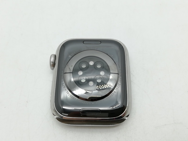 【中古】Apple Apple Watch HERMES Series8 41mm Cellular シルバーステンレススチールケース (バンド無し)【柏】保証期間１ヶ月【ランクB】_1