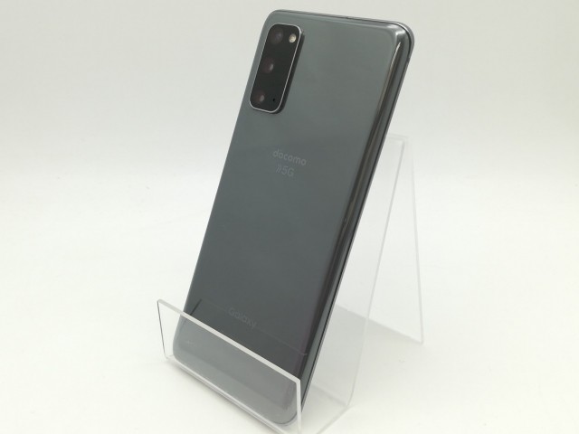 【中古】SAMSUNG docomo ahamo 【SIMロック解除済み】 Galaxy S20 5G コスミックグレー 12GB 128GB SC-51Aa【柏】保証期間１ヶ月【ランクB】の通販は