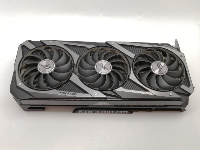 【中古】ASUS ROG-STRIX-RTX3080-O10G-GAMING RTX3080/10GB(GDDR6X)/PCI-E【津田沼】保証期間１週間