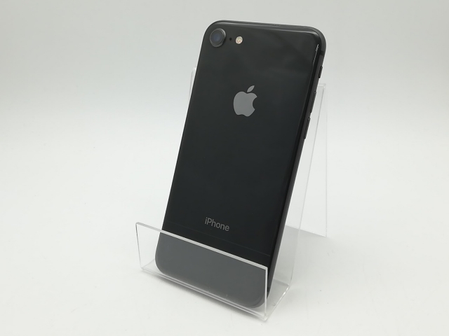 【中古】Apple au 【SIMロック解除済み】 iPhone 8 256GB スペースグレイ MQ842J/A【柏】保証期間１ヶ月【ランクC】