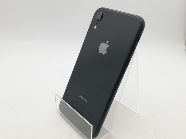 【中古】Apple mineo 【SIMフリー】 iPhone XR 64GB ブラック MT002J/A【柏】保証期間１ヶ月【ランクB】