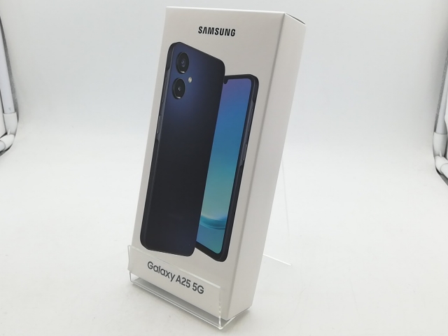 未使用】SAMSUNG au 【SIMフリー】 Galaxy A25 5G ブラック 4GB 64GB 