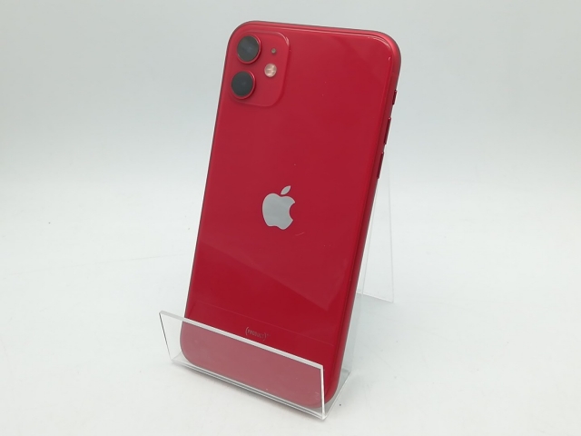 【中古】Apple docomo 【SIMロック解除済み】 iPhone 11 128GB (PRODUCT)RED MHDK3J/A（後期型番）【柏】保証期間１週間【ランクC】