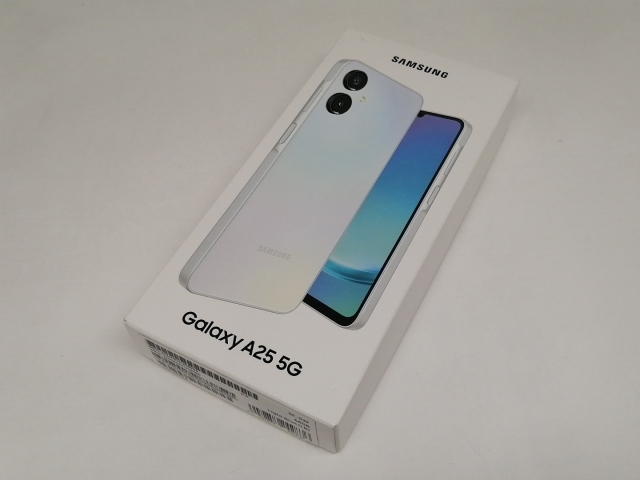 【未使用】SAMSUNG docomo 【SIMフリー】 Galaxy A25 5G ライトブルー 4GB 64GB SC-53F【柏】保証期間３ヶ月 16,086円