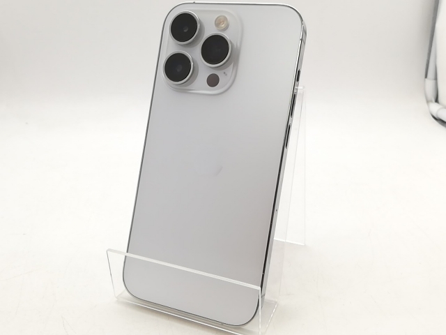 【中古】Apple 国内版 【SIMフリー】 iPhone 14 Pro 256GB シルバー MQ0Y3J/A【秋葉5号】保証期間１ヶ月【ランクB】