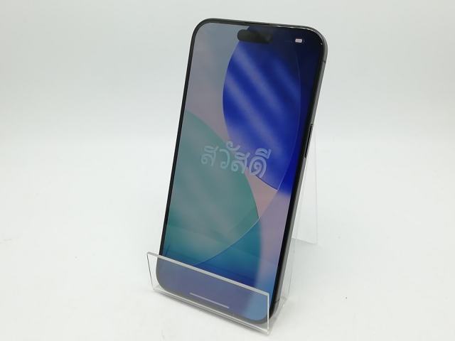 【中古】【赤ロム保証あり】Apple au 【SIMフリー】 iPhone 15 Pro Max 256GB ブラックチタニウム MU6P3J/A【柏】保証期間１ヶ月【ランクA】
