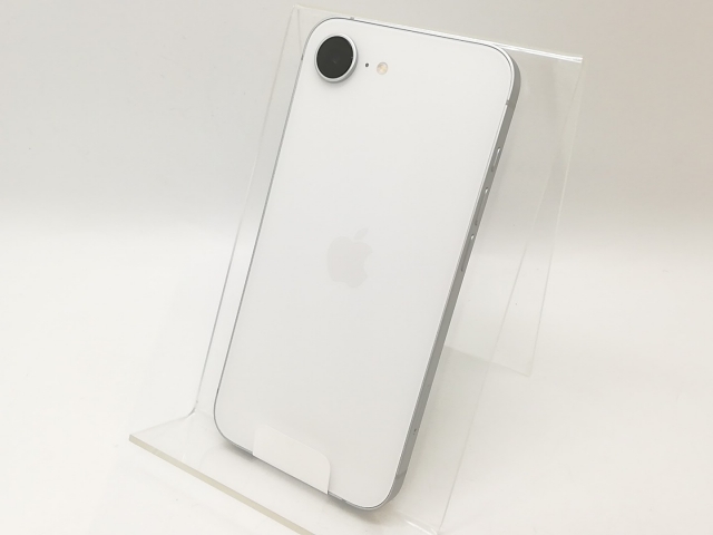 【未使用】Apple UQmobile 【SIMフリー】 iPhone 16e 128GB ホワイト MD1R4J/A【秋葉4号】保証期間３ヶ月_2