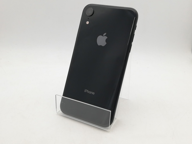 【中古】Apple docomo 【SIMロック解除済み】 iPhone XR 128GB ブラック MT0G2J/A【柏】保証期間１ヶ月【ランクB】