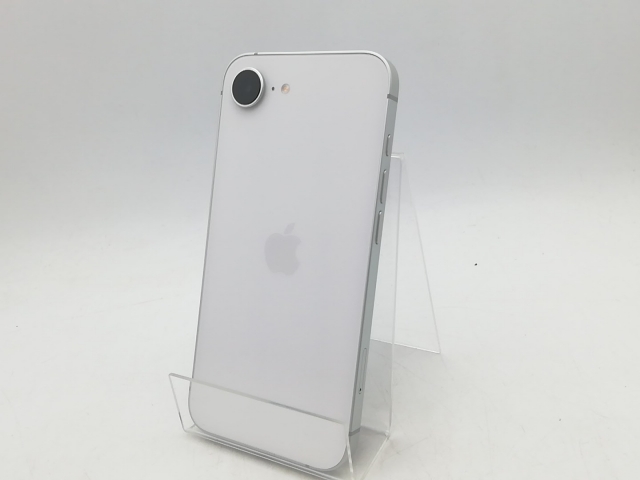 【中古】Apple 国内版 【SIMフリー】 iPhone 16e 128GB ホワイト MD1R4J/A【柏】保証期間１ヶ月【ランクA】