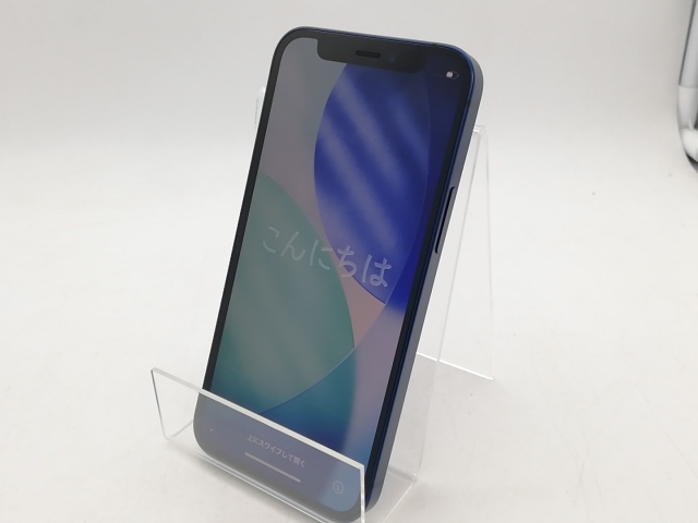 【中古】Apple 国内版 【SIMフリー】 iPhone 12 mini 128GB ブルー MGDP3J/A【柏】保証期間１ヶ月【ランクB】_1