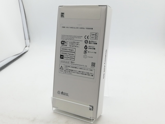【未使用】SAMSUNG au 【SIMフリー】 Galaxy A25 5G ブラック 4GB 64GB SCG33【柏】保証期間３ヶ月