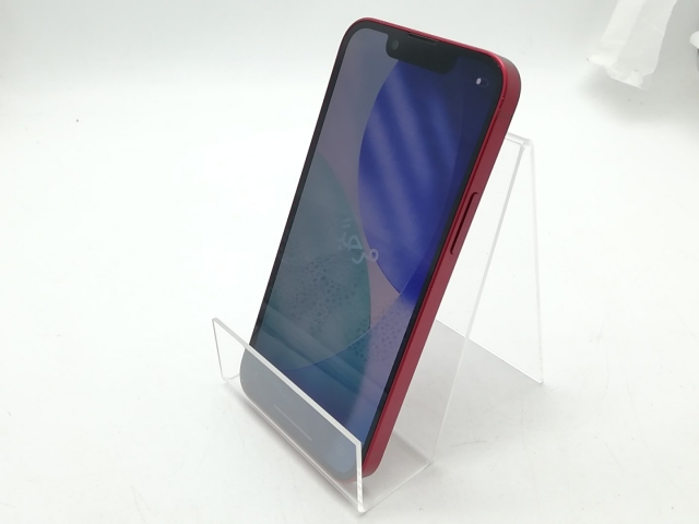 【中古】Apple au 【SIMフリー】 iPhone 13 mini 128GB (PRODUCT)RED MLJG3J/A【柏】保証期間１週間【ランクC】_1