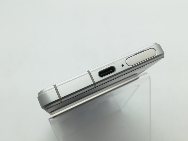 【中古】SONY 楽天モバイル 【SIMフリー】 Xperia 5 V プラチナシルバー 8GB 128GB XQ-DE44【柏】保証期間１ヶ月【ランクB】