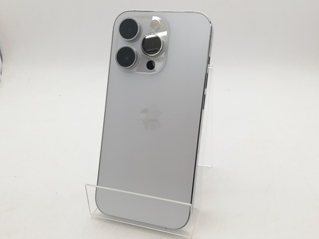 【中古】Apple 国内版 【SIMフリー】 iPhone 14 Pro 128GB シルバー MQ013J/A【柏】保証期間１ヶ月【ランクA】