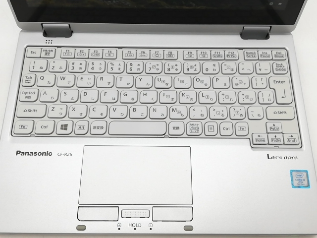 【中古】Panasonic Let's note RZ6 CF-RZ6RDFVS【i5-7Y57 8G 512G(SSD) 1GbE 無線LAN 10LCD(振り合うダイアログボックス/1920x1200)】【柏】言いはなつ継続期間１ヶ月【位置づけるC】
