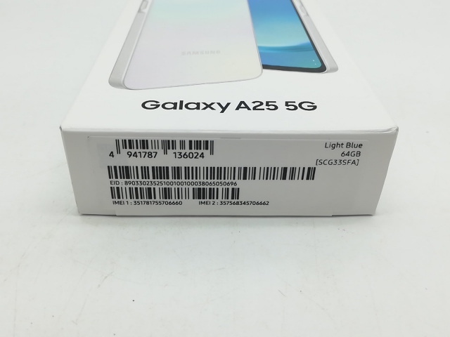 Galaxy A 「新品 未開封品 白ロム」 SIMフリー A25 5G SCG33