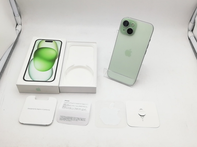 【中古】Apple 国内版 【SIMフリー】 iPhone 15 256GB グリーン MTMT3J/A【柏】保証期間１ヶ月【ランクB】_7