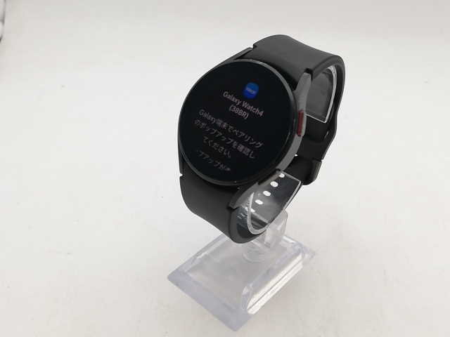 【中古】SAMSUNG Galaxy Watch4 40mm Armor Aluminum ブラック SM-R860NZKAXJP【柏】保証期間１ヶ月【ランクB】