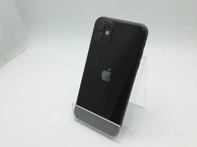 【中古】Apple UQmobile 【SIMロック解除済み】 iPhone 11 ブラック 64GB MHDA3J/A(後期型番)【柏】保証期間１ヶ月【ランクC】