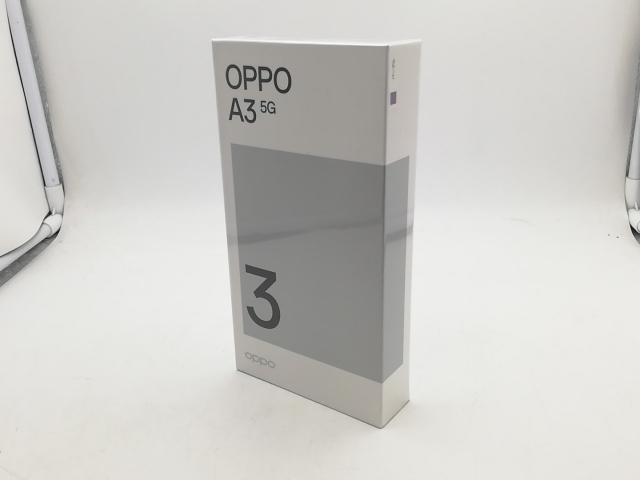 OPPO A3 5G Ymobile simフリー 未開封 未使用】Oppo ymobile 【SIMフリー】 OPPO A3 5G 4GB 128GB パープル
