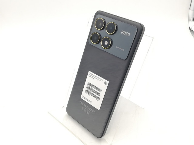 【中古】Xiaomi 国内版 【SIMフリー】 POCO F6 Pro 12GB 256GB ブラック【柏】保証期間１ヶ月【ランクA】