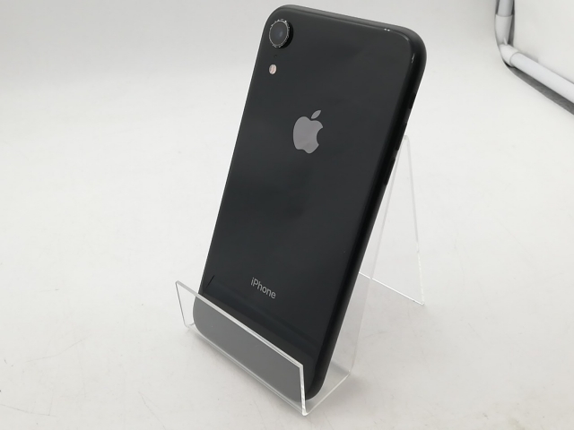 【中古】Apple 海外版 【SIMフリー】 iPhone XR 64GB ブラック【柏】保証期間１ヶ月【ランクC】
