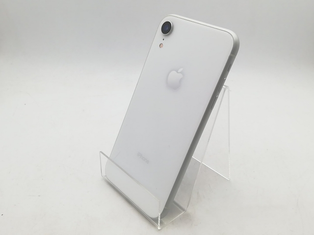 【中古】Apple docomo 【SIM鍵を掛ける取り消す済み】 iPhone XR 128GB 白いこと MT0J2J/A【柏】言いはなつ継続期間１ヶ月【位置づけるA】
