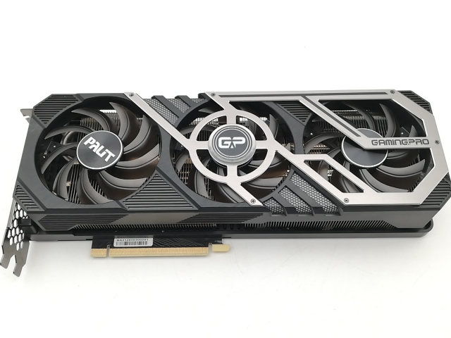 【中古】Palit GeForce RTX 3070 GamingPro OC 8GB LHR（NE63070S19P2-1041A）RTX3070(LHR)/8GB(GDDR6)【千葉】保証期間１週間