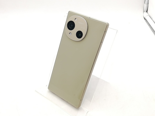 【中古】SHARP 国内版 【SIMフリー】 AQUOS R10 トレンチベージュ 12GB 256GB SH-M31【柏】保証期間１ヶ月【ランクA】