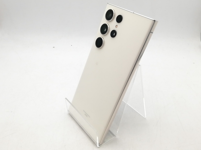 【中古】SAMSUNG au 【SIMフリー】 Galaxy S23 Ultra クリーム 12GB 256GB SCG20【柏】保証期間１ヶ月【ランクB】
