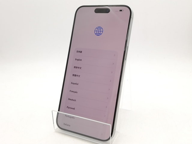 【中古】Apple 国内版 【SIMフリー】 iPhone 15 Pro Max 256GB ホワイトチタニウム MU6Q3J/A【津田沼】保証期間１ヶ月【ランクB】_1