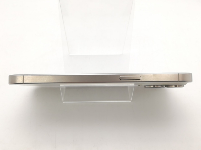 【中古】Apple 国内版 【SIMフリー】 iPhone 15 Pro Max 256GB ホワイトチタニウム MU6Q3J/A【津田沼】保証期間１ヶ月【ランクB】_5