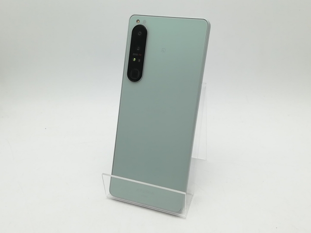 中古】SONY au 【SIMフリー】 Xperia 1 IV アイスホワイト 12GB 256GB 