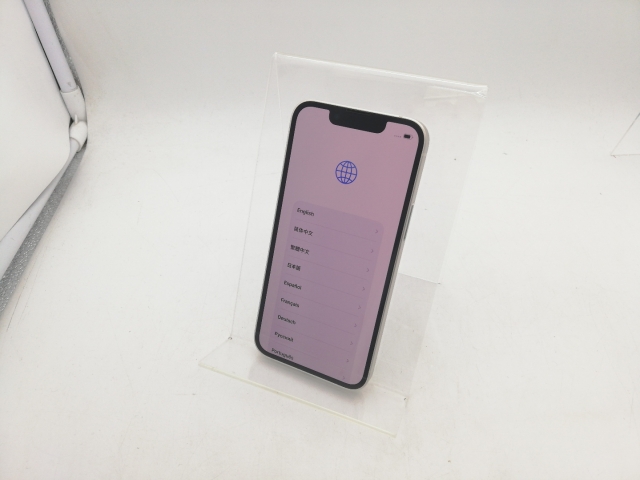 【中古】Apple docomo 【SIMフリー】 iPhone 13 mini 128GB スターライト MLJE3J/A【柏】保証期間１週間【ランクC】_1