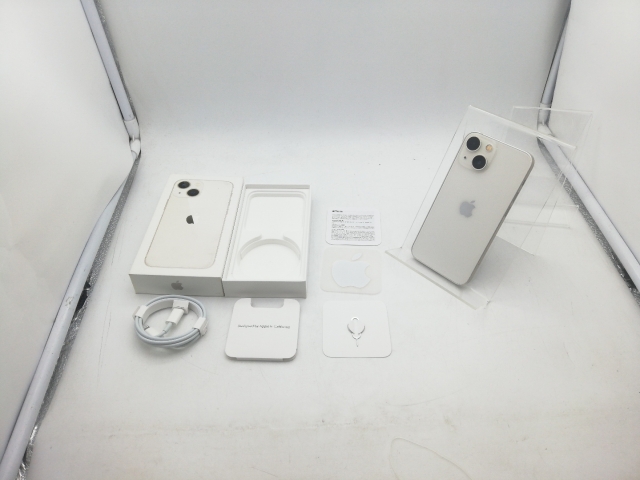 【中古】Apple docomo 【SIMフリー】 iPhone 13 mini 128GB スターライト MLJE3J/A【柏】保証期間１週間【ランクC】_8