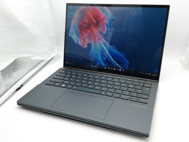 【中古】ASUS ASUS ZenBook Duo UX8406MA UX8406MA-U9321WS インクウェルグレー 【Ultra9 185H 32G 1T(SSD) WiFi 14OLED(2880×1800)】【柏】保証期間１ヶ月【ランクB】