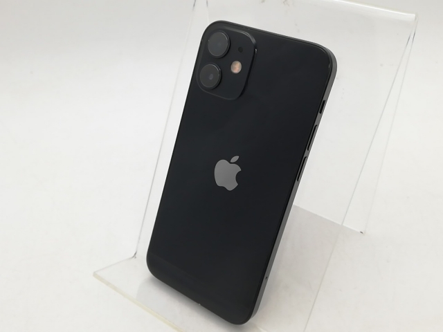 【中古】Apple docomo 【SIMロック解除済み】 iPhone 12 mini 256GB ブラック MGDR3J/A【柏】保証期間１週間【ランクC】