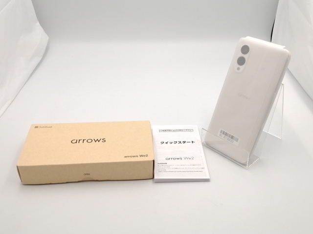 SoftBank arrows we2 ミストホワイト 楽天市場】【未使用】FCNT SoftBank 【SIMフリー】 arrows We2