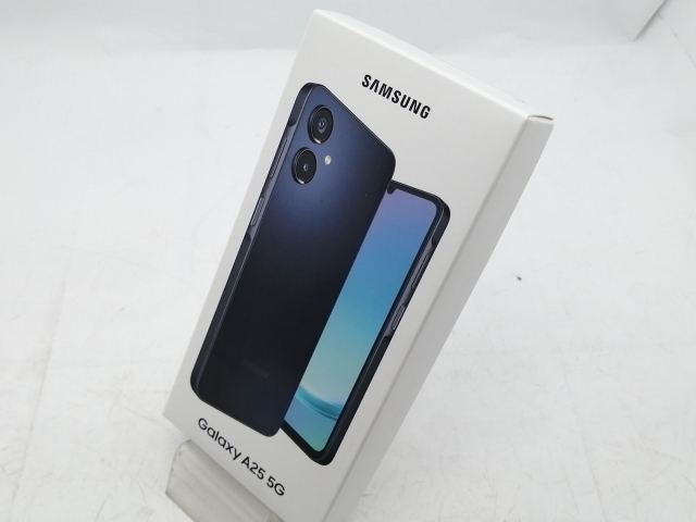 【未使用】SAMSUNG docomo 【SIMフリー】 Galaxy A25 5G ブラック 4GB 64GB SC-53F【秋葉5号】保証期間３ヶ月