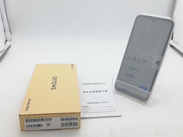 【未使用】FCNT SoftBank 【SIMフリー】 arrows We2 ミストホワイト 4GB 64GB A402FC【新宿東口】保証期間３ヶ月_2
