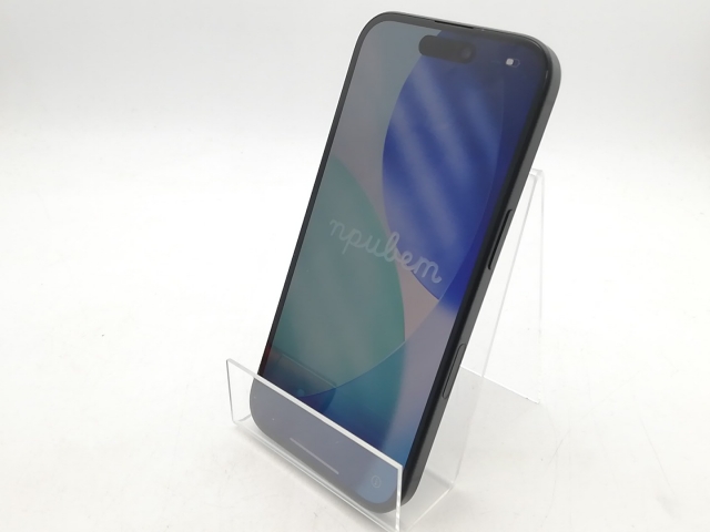 【中古】Apple 国内版 【SIMフリー】 iPhone 16 128GB ブラック MYDQ3J/A【柏】保証期間１ヶ月【ランクB】_1