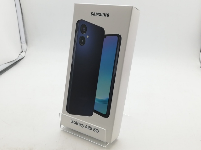 【未使用】SAMSUNG au 【SIMフリー】 Galaxy A25 5G ブラック 4GB 64GB SCG33【柏】保証期間３ヶ月