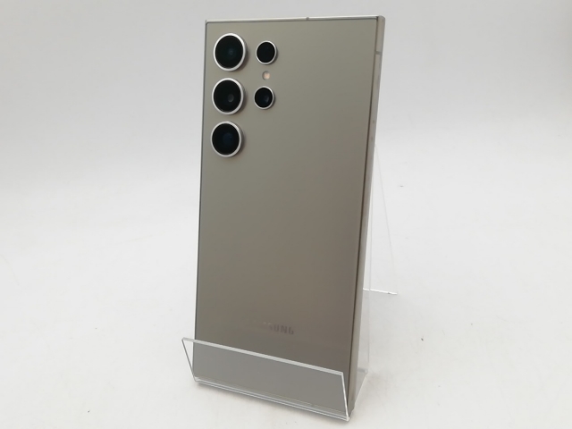 中古】SAMSUNG 国内版 【SIMフリー】 Galaxy S24 Ultra チタニウム