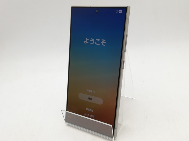 中古】SAMSUNG 国内版 【SIMフリー】 Galaxy S24 Ultra チタニウム