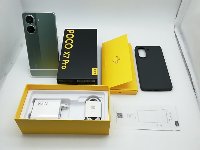 Xiaomi POCO X7 Pro グリーン 512GB（国内版） 最強コスパの