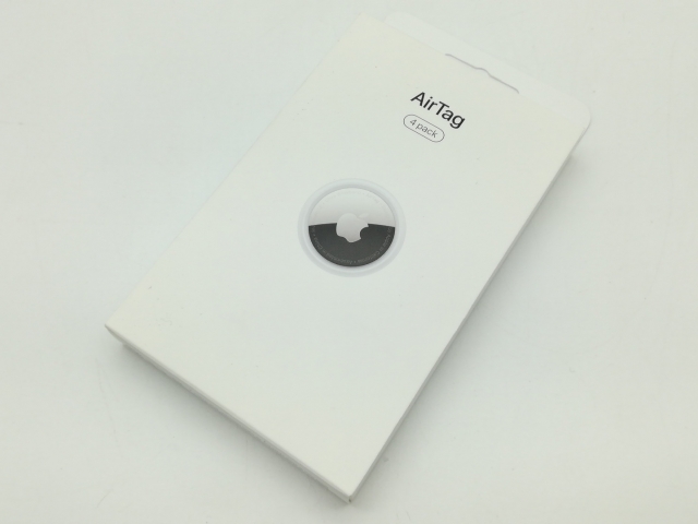 Apple AirTag 4個セット 未使用（AirTag 4パック 新品未使用未開封）